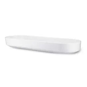 ROSENDAHL Grand Cru serveringsfad ovalt 34 x 12 cm - hvid - SERVERINGSFADE