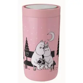 STELTON To go click moomin termokop 0,2 liter - i love you - pink - TERMOFLASKER & TO GO KRUS