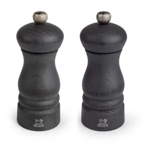 PEUGEOT Clermont salt & peber kværnsæt - grafit 13 cm - SALT OG PEBER