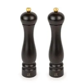 PEUGEOT Clermont salt & peber kværnsæt - choko 24 cm - SALT OG PEBER