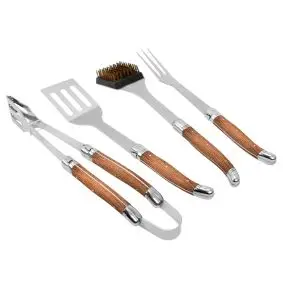 LAGUIOLE BY HÂWS Grillsæt 4 dele - eg - GAVER TIL HAM