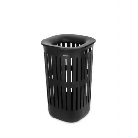 BRABANTIA Collect-it vasketøjskurv 55 liter - sort - BRABANTIA