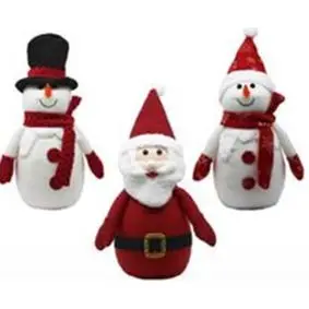 Julefigur med LED 3 ass. - 42 cm - PYNT & FIGURER