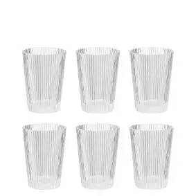 STELTON Pilastro drikkeglas 24 cl - 6 stk - DRIKKEGLAS