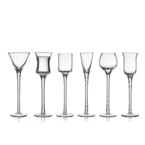 LYNGBY GLAS Rom snapseglas 18 cm - 6 stk - SNAPSEGLAS