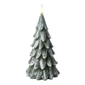 DACORE LED lys juletræ børstet Ø10 x 18 cm - grøn - JUL