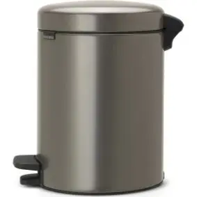 BRABANTIA Pedalspand newclon 5 liter - platinium - TOILETSPANDE