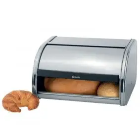 BRABANTIA Brødkasse mat stål 17,3 x 26 x 31,5 cm. - BRØDKASSER