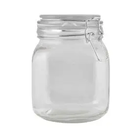 DAY Henkogningsglas firkantet 1,0 liter - FLASKER & SYLTEGLAS