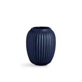 KÄHLER Hammershøi vase 21 cm - indigo - KÄHLER