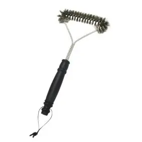 Grillbørste trekant - 30 cm. - GRILL & TILBEHØR