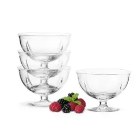 ROSENDAHL Grand cru Soft glasskåle på fod 4 stk. - GLASSERVICE