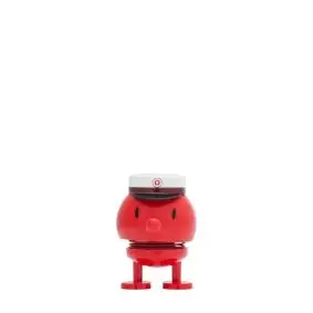 HOPTIMIST Student bumle rød 7 cm - PYNT & FIGURER
