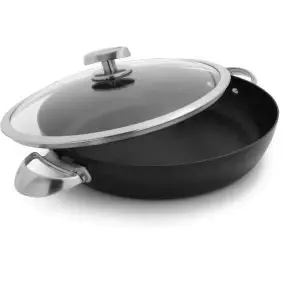 SCANPAN Chefpande 32 cm m/glaslåg pro IQ - WOK & SAUTEPANDER