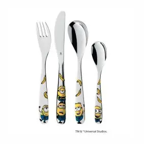 WMF Børnebestik minions- 4 dele - BØRNEBESTIK