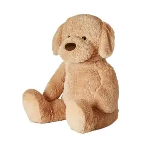 DACORE Kæmpe hund 100 cm lys brun - PYNT & FIGURER