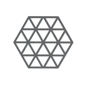 ZONE Bordskåner grå triangle - BORDSKÅNER