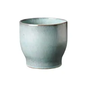 KNABSTRUP Keramik Urtepotteskjuler, soft mint, Ø14,5 cm - KNABSTRUP KERAMIK