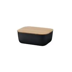 STELTON RIG-TIG Smørboks box-it - sort - ØVRIG MADOPBEVARING