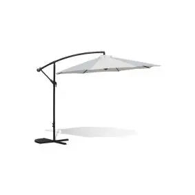 HOFFMANN Alu hængeparasol malaga Ø3m - natur - PARASOLLER & OVERDÆKNING