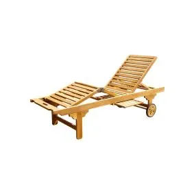 TEAK Luksus solvogn m/hjul "boston" - HAVEMØBLER I TEAK