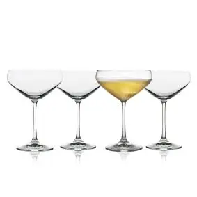 LYNGBY GLAS Juvel champagneskål 34 cl 4 stk - VINGLAS