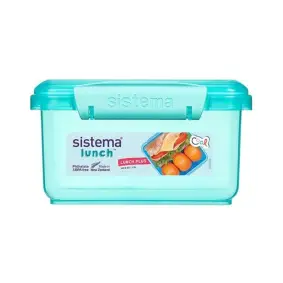 SISTEMA Madkasse lunch plus 1,2 liter - teal - MADKASSER & DRIKKEDUNKE