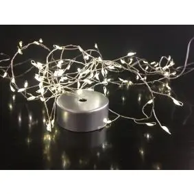 Micro LED klyngelyswire 50 m/remote funktion - DEKORATIONSKÆDER