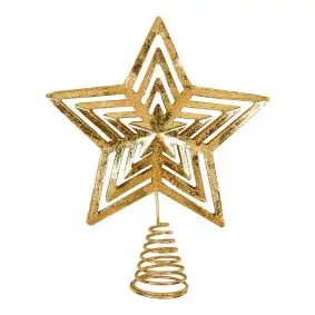 DET GAMLE APOTEK Topstjerne i guld - OPHÆNG