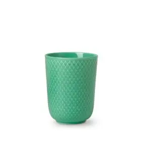 LYNGBY Rhombe color krus 33 cl - grøn - LYNGBY PORCELÆNSFABRIK