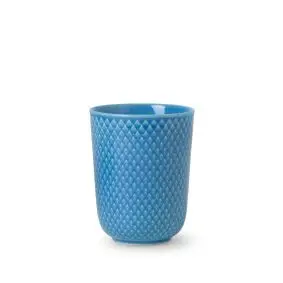LYNGBY Rhombe color krus 33 cl - blå - LYNGBY PORCELÆNSFABRIK