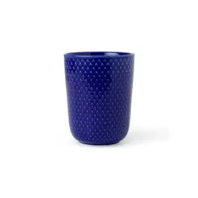 LYNGBY Rhombe color krus 33 cl - mørk blå - LYNGBY PORCELÆNSFABRIK