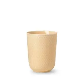 LYNGBY Rhombe color krus 33 cl - sand - LYNGBY PORCELÆNSFABRIK