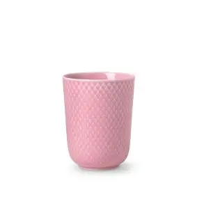 LYNGBY Rhombe color krus 33 cl - rosa - LYNGBY PORCELÆNSFABRIK