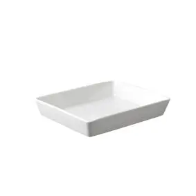 AIDA Aroma rektangulær fad 29 x 24 x 5 cm - hvid - OVNFAST