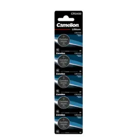 CAMILION Knapcelle batterie CR2450 - 5 pk - BATTERIER