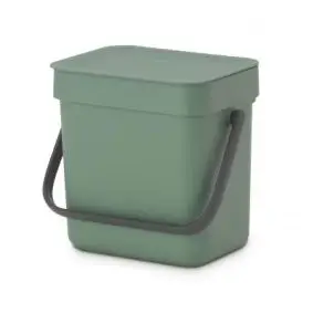 BRABANTIA Affaldsspand m/ låg 3 liter - grøn - AFFALDSSPANDE