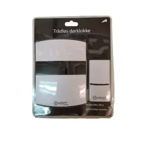 Trådløs dørklokke - hvid - DØRKLOKKER