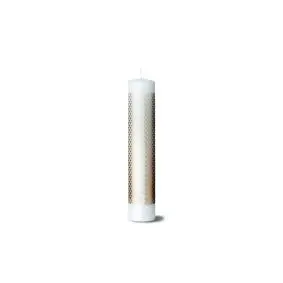 RHOMBE Kalenderlys hvid - Ø 5 cm - KALENDERLYS