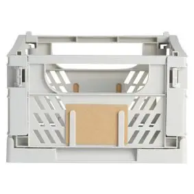 DAY Opbevaringskasse foldbar 33x24,5x15 cm light grey - DIVERSE