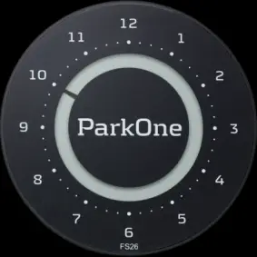 PARKONE 2 Parkeringsur - carbon black - DIVERSE