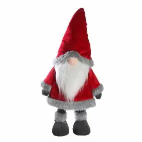 DET GAMLE APOTEK Nisse 64 cm - rød/grå - NISSER