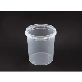 Condibøtte/Rejebøtte 1,1 liter uden låg - rund - CONDIBØTTER