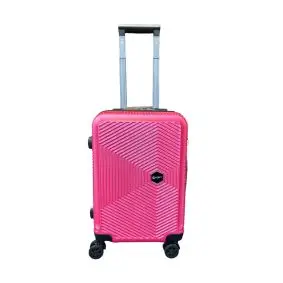 Kuffert hård lille - pink - KUFFERTER