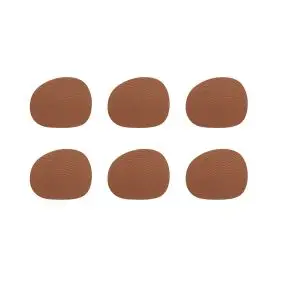 RAW Buffalo glasbrikker 6 stk. - cinnamon brown - BORDSKÅNER