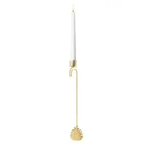 GEORG JENSEN Lysholder kogle 2023 - forgyldt - ALT TIL JULETRÆET