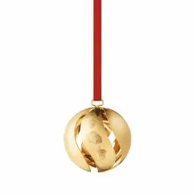 GEORG JENSEN Julekugle 2023 - forgyldt - ALT TIL JULETRÆET