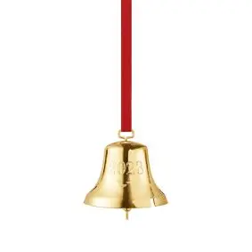 GEORG JENSEN  Juleklokke 2023 - forgyldt - GEORG JENSEN