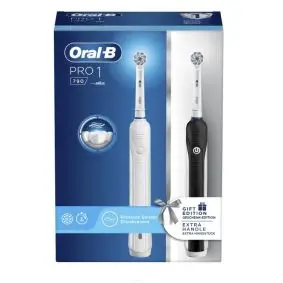 ORAL-B Tandbørste pro 790 duo sort/hvid - TANDBØRSTER