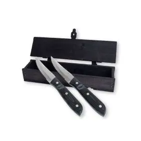 GENSE Old farmer xl grillknive mikarta 2 stk - KNIVE